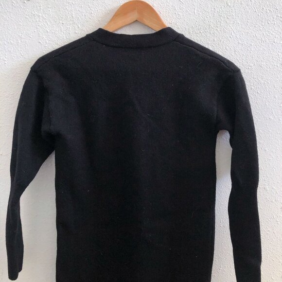 WILFRED V-Neck Cardigan 100% Merino Wool Sweater Dress Size XS - Picture 3 of 7